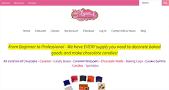 Desktop Screenshot of lynnscakeandcandy.com